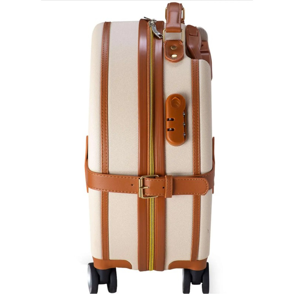 Чемодан Semi Line 24" (M) Ecru/Brown (T5670-3) (DAS302667)