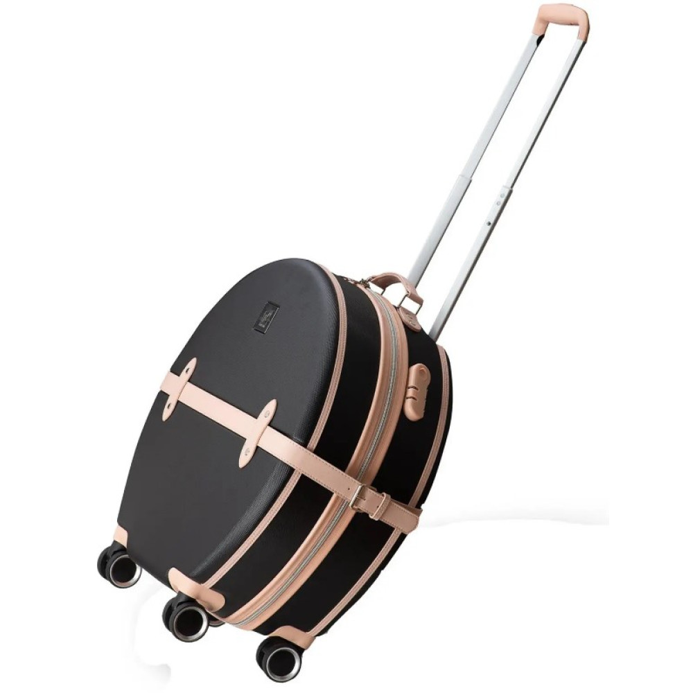 Валіза Semi Line 20" (S) Black/Pink Cream (T5671-2) (DAS302670)