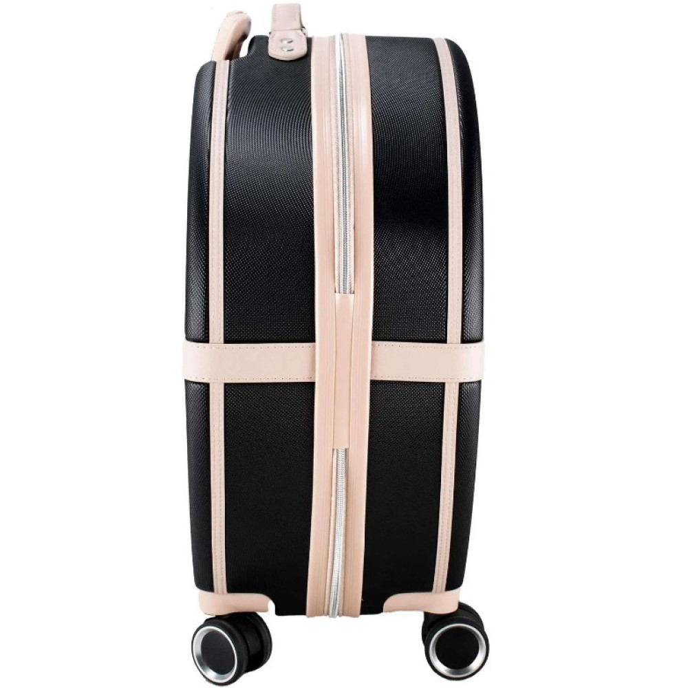 Валіза Semi Line 20" (S) Black/Pink Cream (T5671-2) (DAS302670)