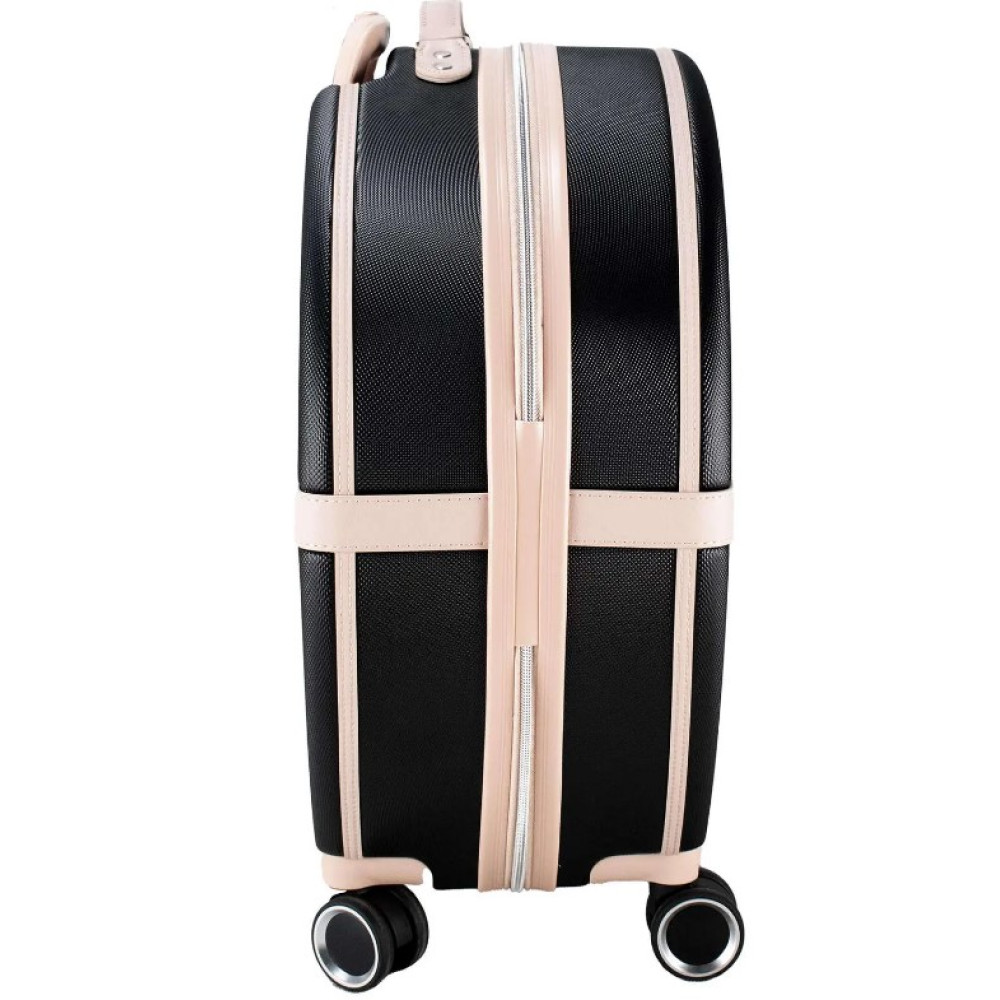 Чемодан Semi Line 24" (M) Black/Pink Cream (T5671-3) (DAS302671)