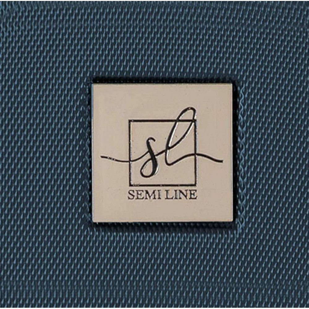 Валіза Semi Line 24" (M) Blue/Brown (T5672-3) (DAS302675)