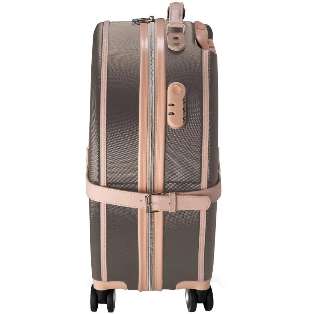 Чемодан Semi Line 24" (M) Brown/Pink Cream (T5673-3) (DAS302679)