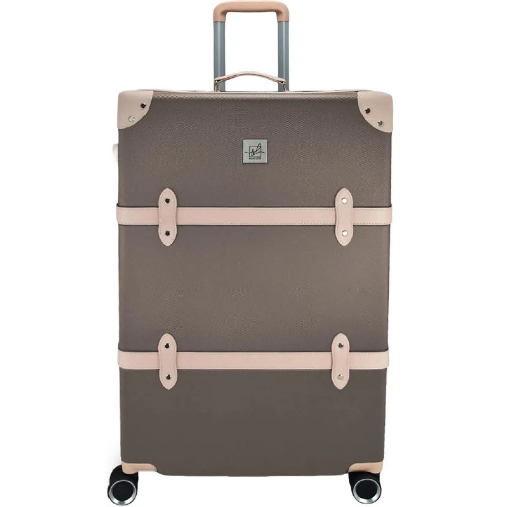 Валіза Semi Line 28" (L) Brown/Pink Cream (T5673-4) (DAS302680)