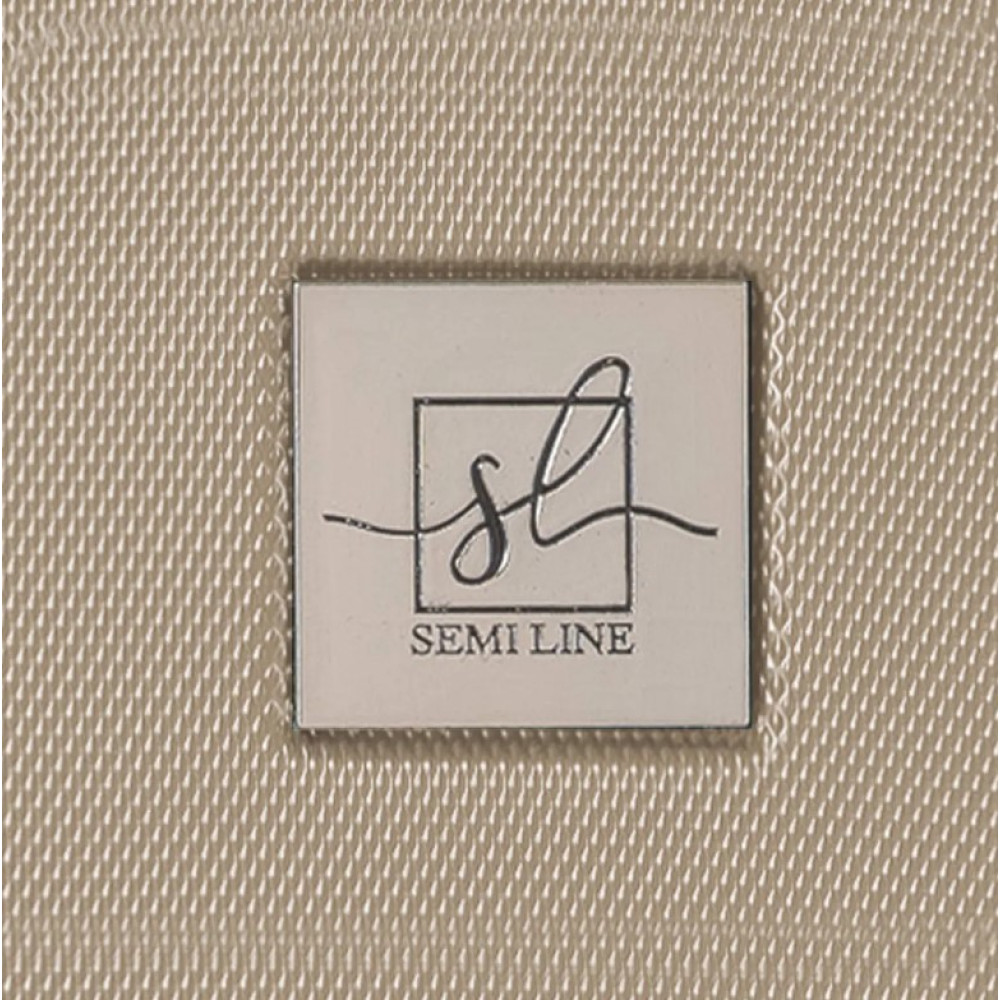 Чемодан Semi Line 24" (M) Champagne/Black (T5674-3) (DAS302683)
