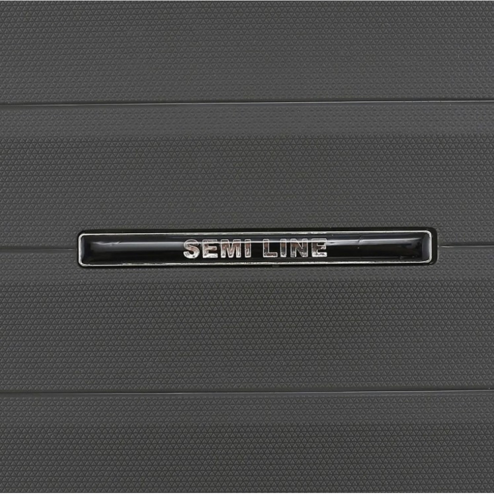 Валіза Semi Line 21" (S) Dark Grey (T5586-2) (DAS302883)