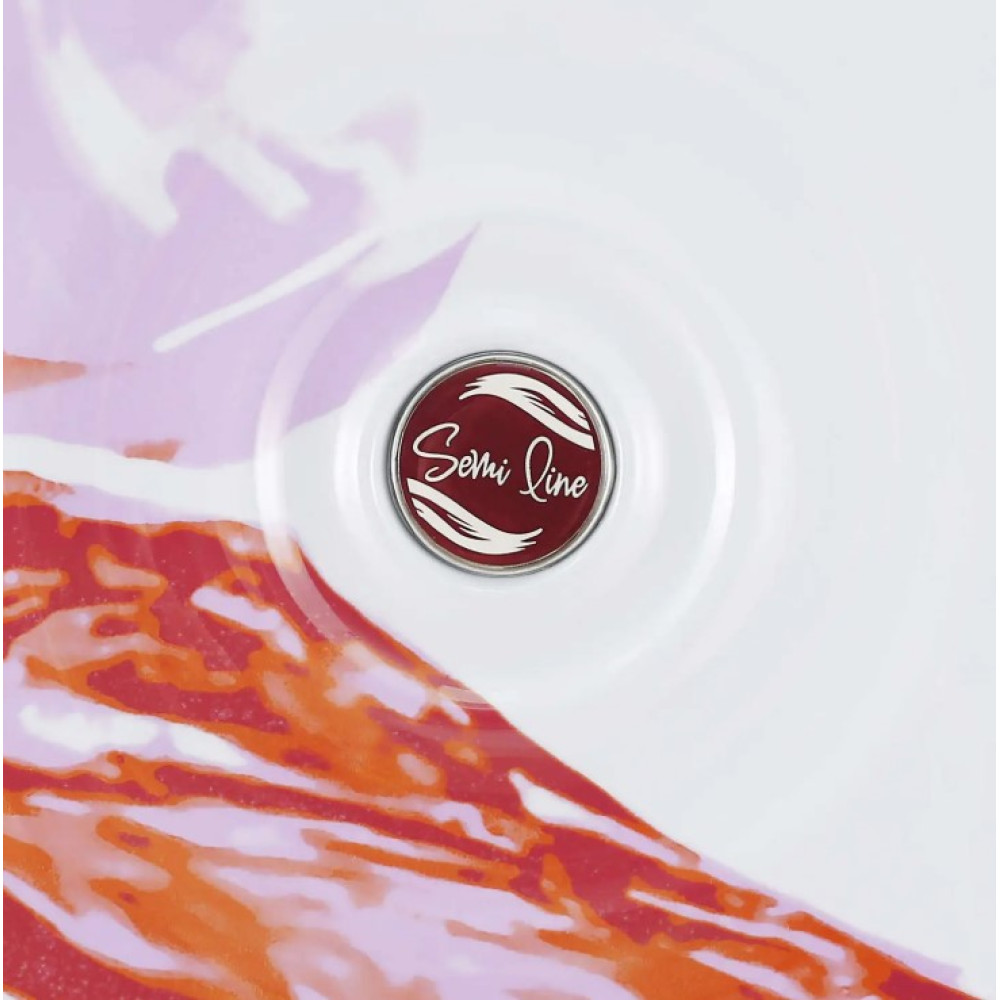 Валіза Semi Line 28" (L) White/Red Print (T5654-3) (DAS302890)