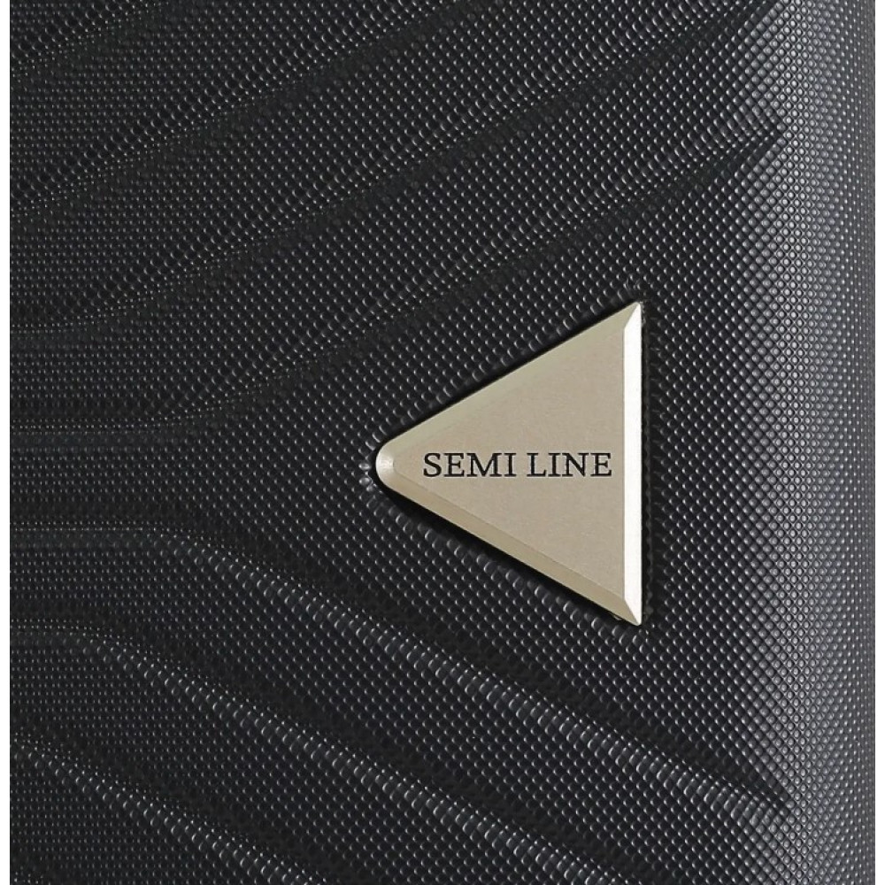 Валіза Semi Line 20" (S) Black (T5690-1) (DAS302903)