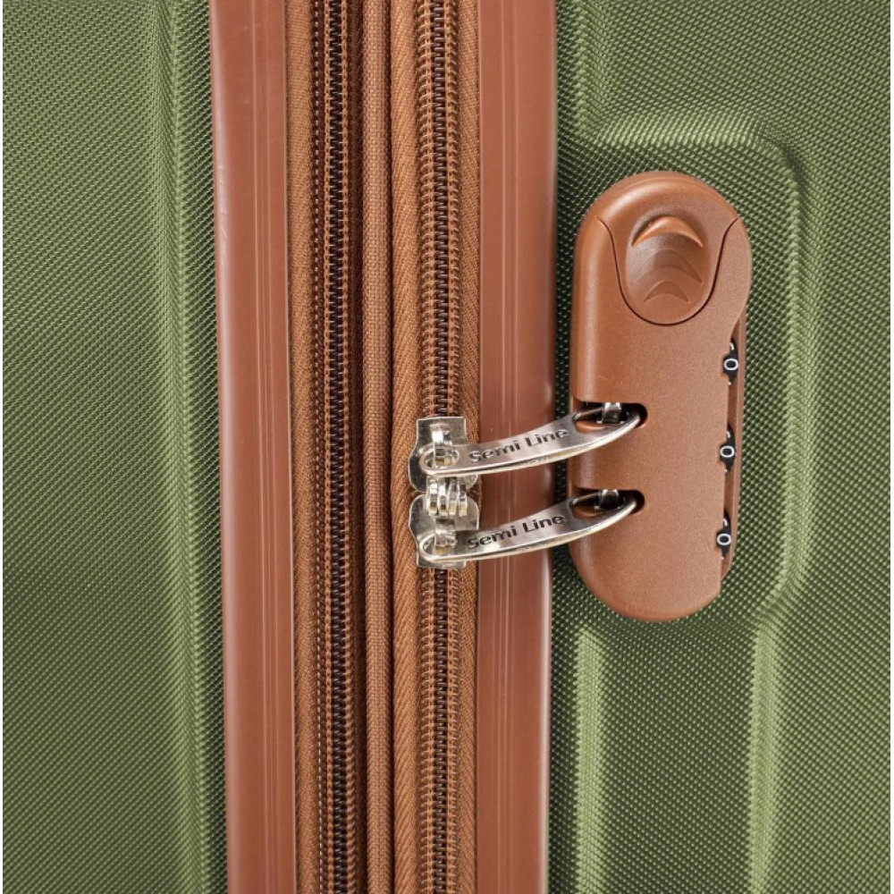 Чемодан Semi Line 28" (L) Green (T5710-3) (DAS302920)