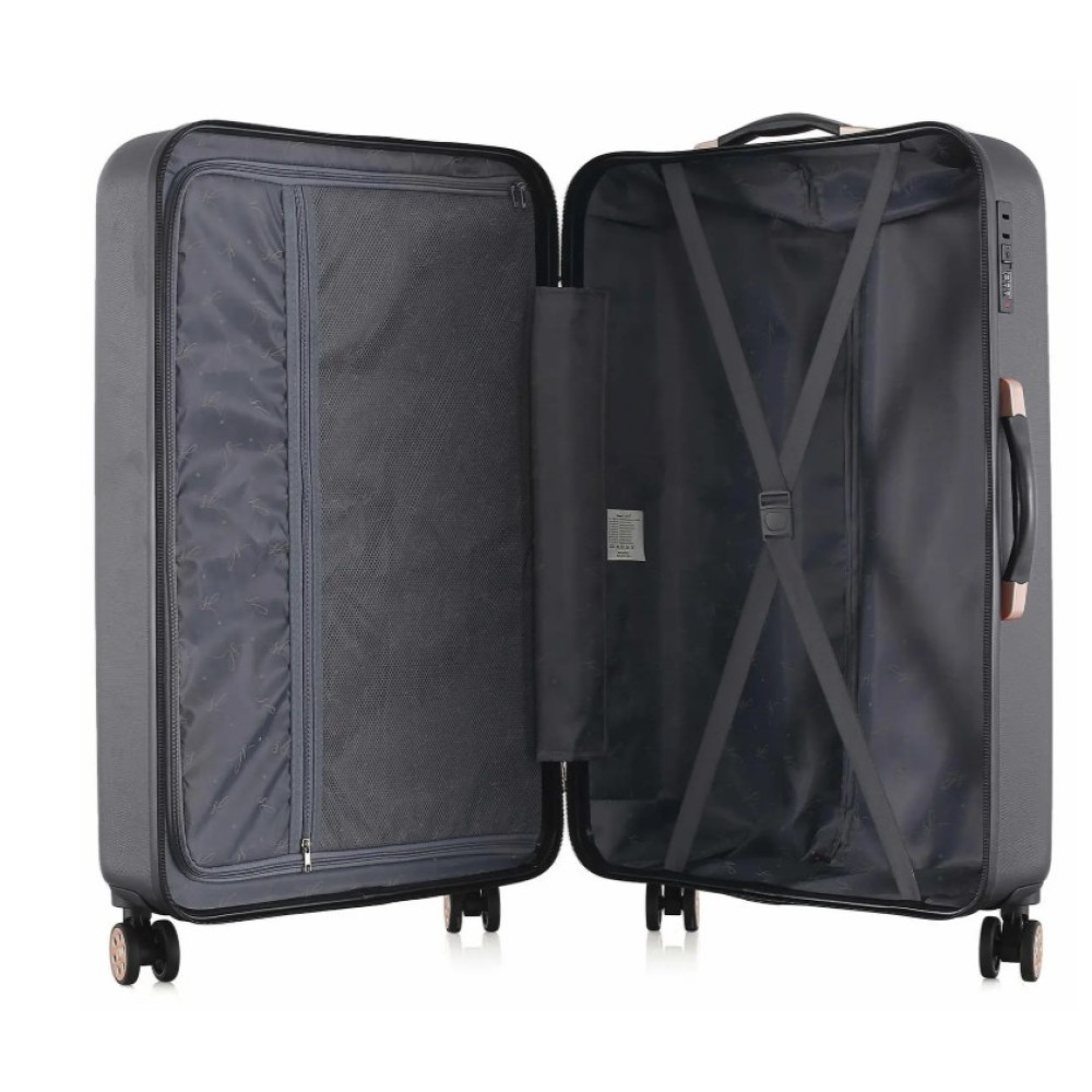 Чемодан Semi Line 28" (L) Black (T5718-3) (DAS302929)