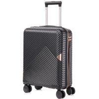 Чемодан Semi Line 20" (S) Black (T5726-1) (DAS302930)