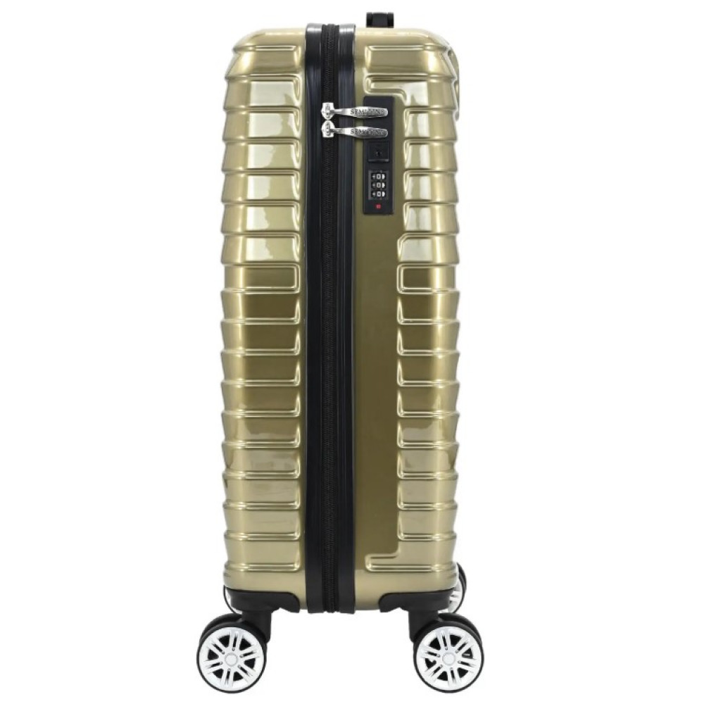 Чемодан Semi Line 20" (S) Gold (T5763-1) (DAS302944)
