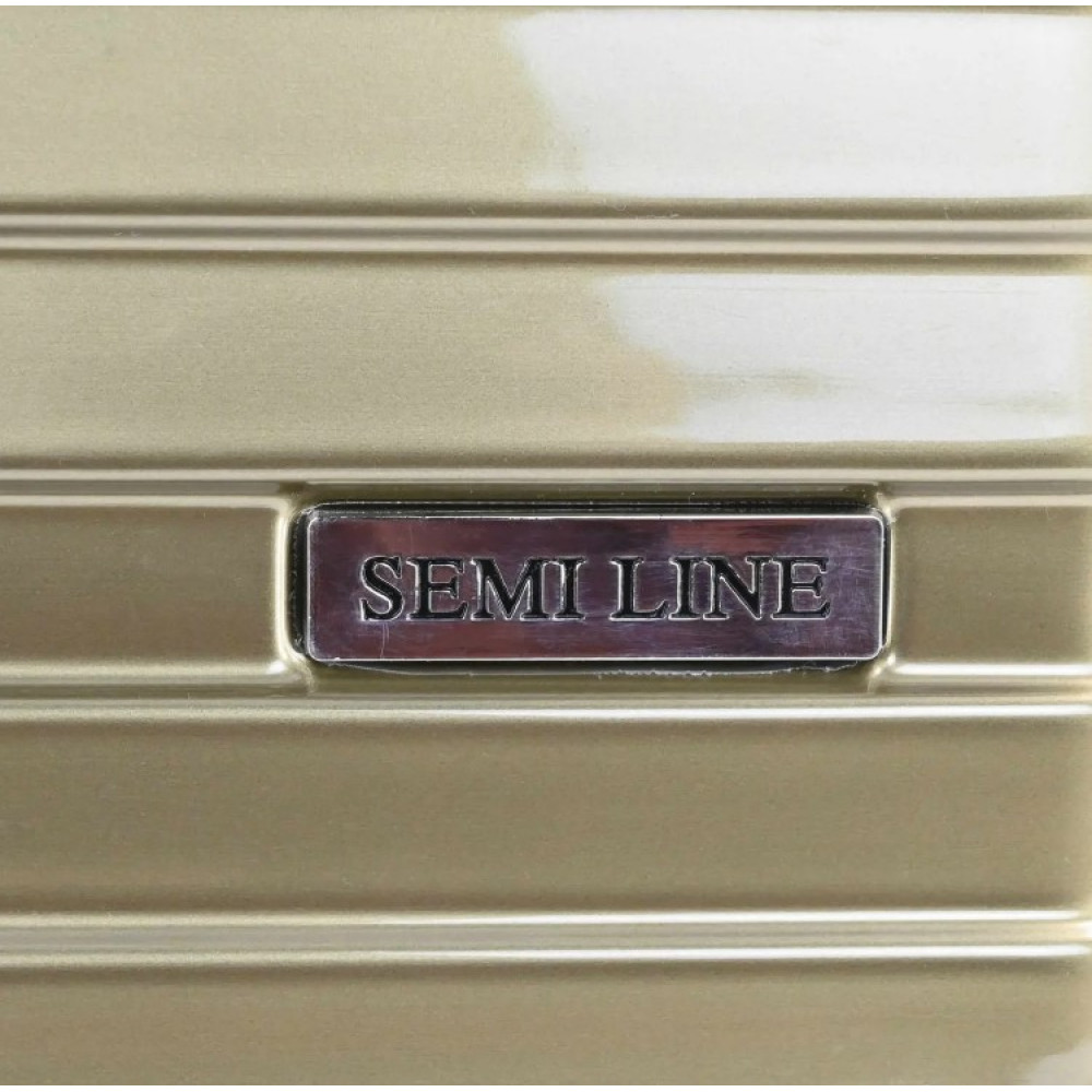 Чемодан Semi Line 20" (S) Gold (T5763-1) (DAS302944)