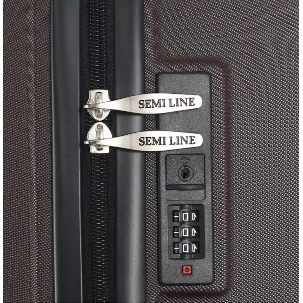 Чемодан Semi Line 24" (M) Brown (T5788-2) (DAS302972)