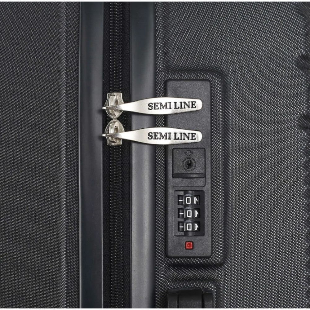 Валіза Semi Line 24" (M) Black (T5789-2) (DAS302975)
