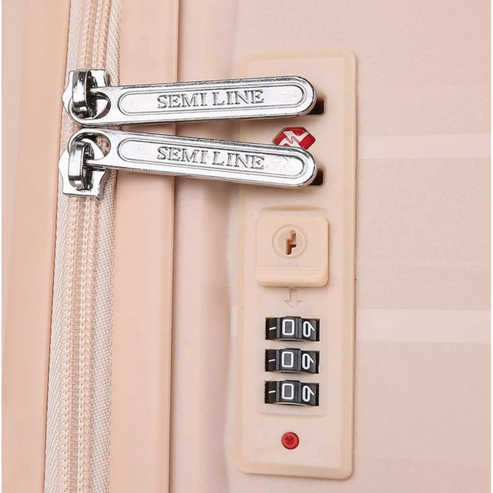 Чемодан Semi Line 20" (S) Beige (T5795-1) (DAS303026)
