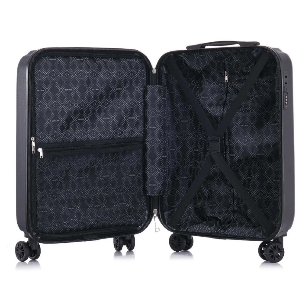 Валіза Semi Line 20" (S) Black (T5854-1) (DAS303038)