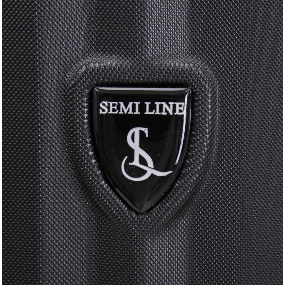 Валіза Semi Line 20" (S) Black (T5854-1) (DAS303038)