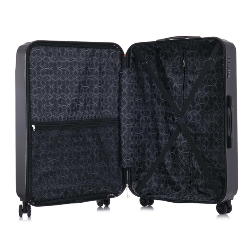 Валіза Semi Line 24" (M) Black (T5854-2) (DAS303039)
