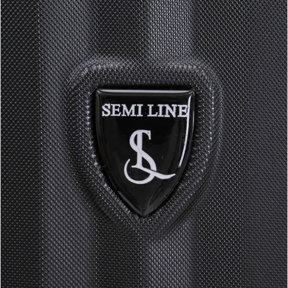 Валіза Semi Line 24" (M) Black (T5854-2) (DAS303039)