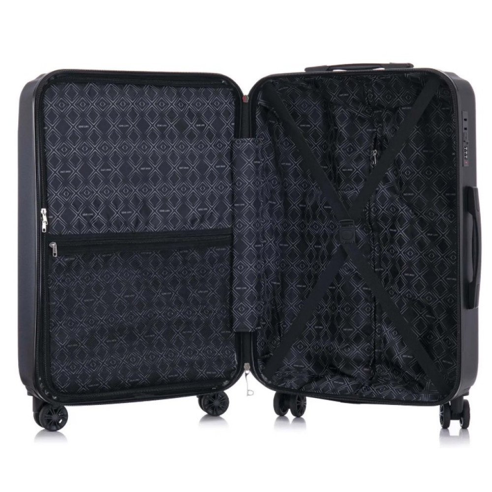 Валіза Semi Line 28" (L) Black (T5854-3) (DAS303040)
