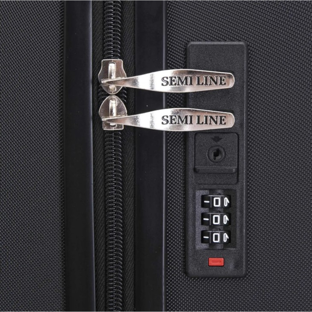 Валіза Semi Line 28" (L) Black (T5854-3) (DAS303040)