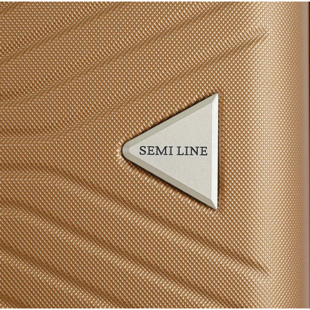 Валіза Semi Line 20" (S) Brown (T5693-1) (DAS303062)