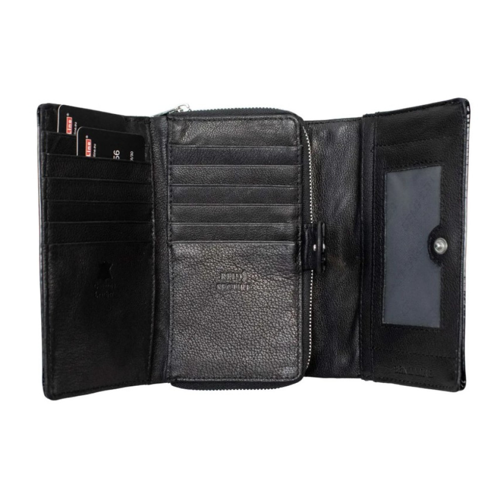 Кошелек женский кожаный Semi Line RFID Black (P8229-0) (DAS303118)