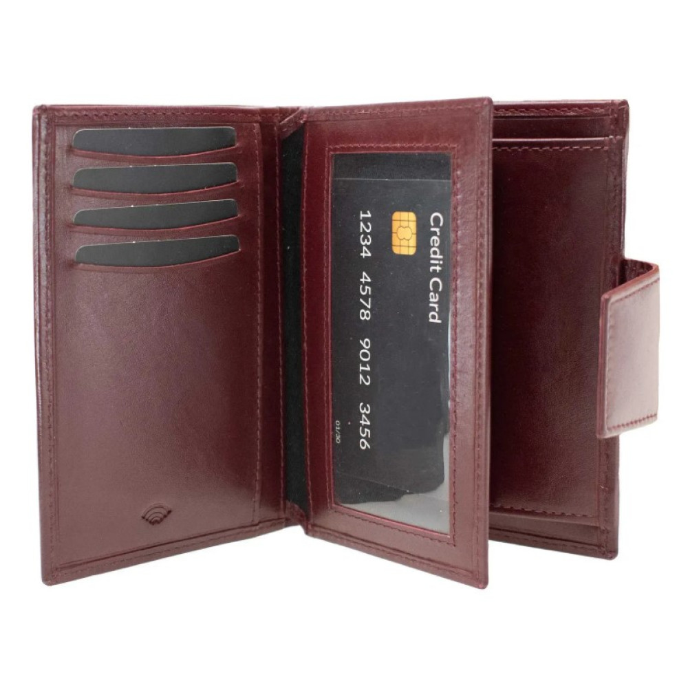 Кошелек женский кожаный Semi Line RFID Dark Red (P8261-2) (DAS303148)