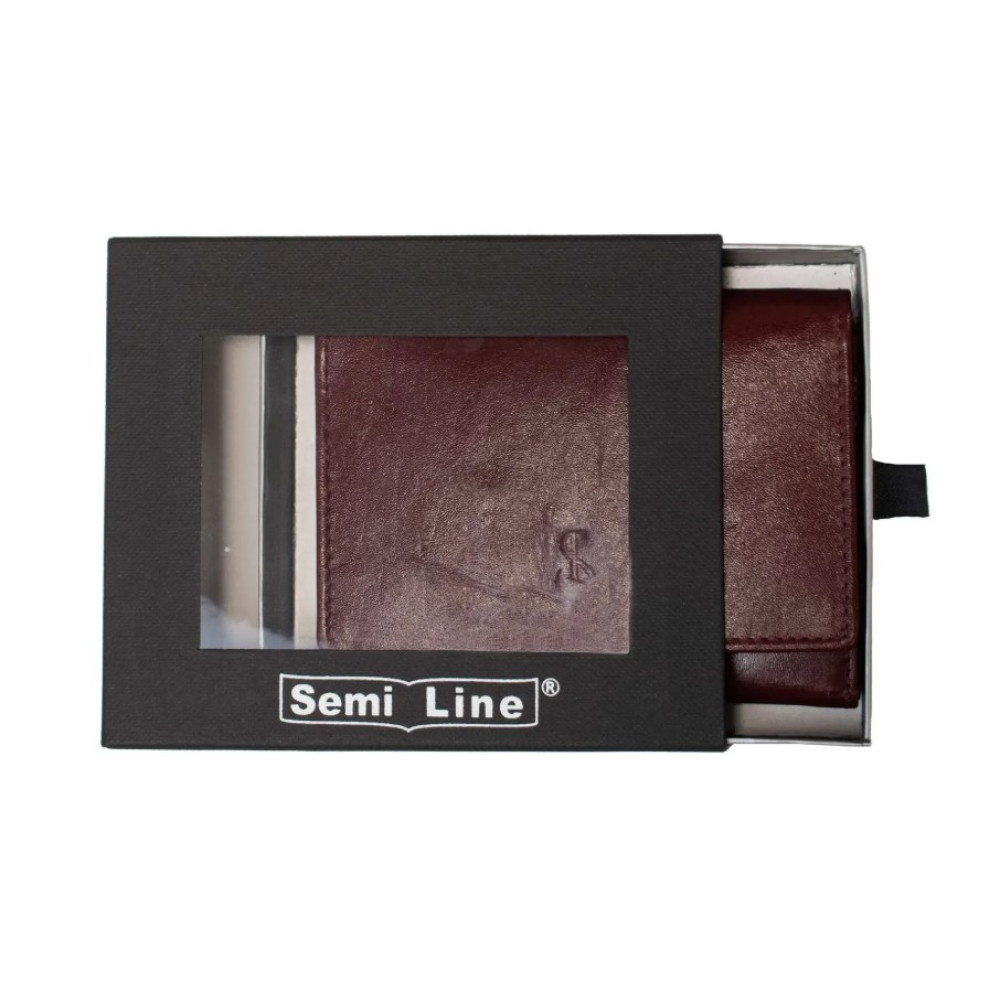 Кошелек женский кожаный Semi Line RFID Dark Red (P8263-2) (DAS303150)
