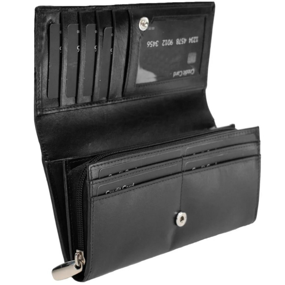Кошелек женский кожаный Semi Line RFID Black (P8264-0) (DAS303151)