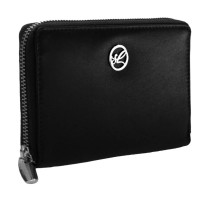 Гаманець жіночий шкіряний Semi Line RFID Black (P8271-0) (DAS303159)