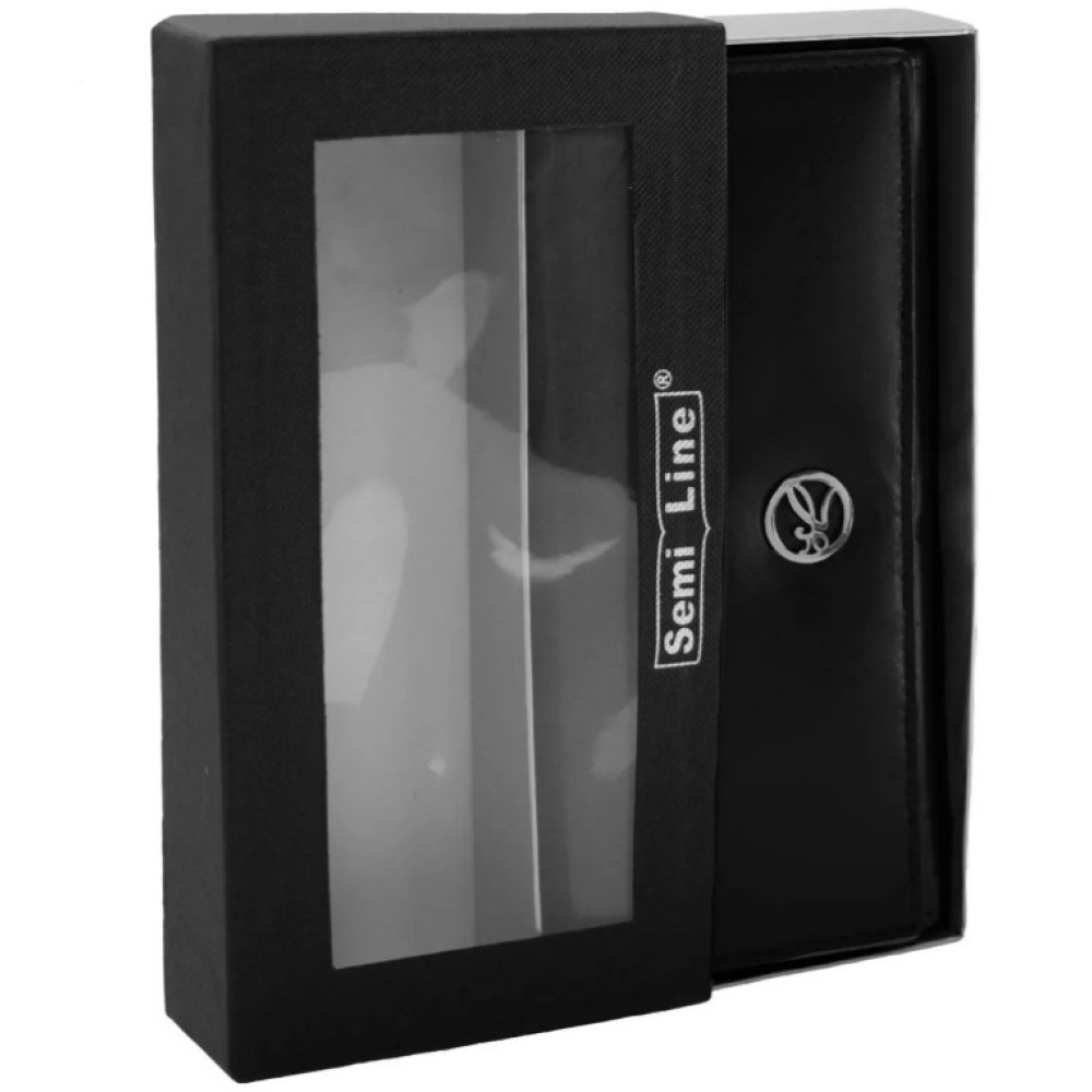 Кошелек женский кожаный Semi Line RFID Black (P8273-0) (DAS303163)