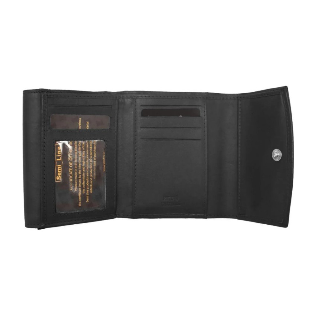 Кошелек женский кожаный Semi Line RFID Black (P8274-0) (DAS303165)