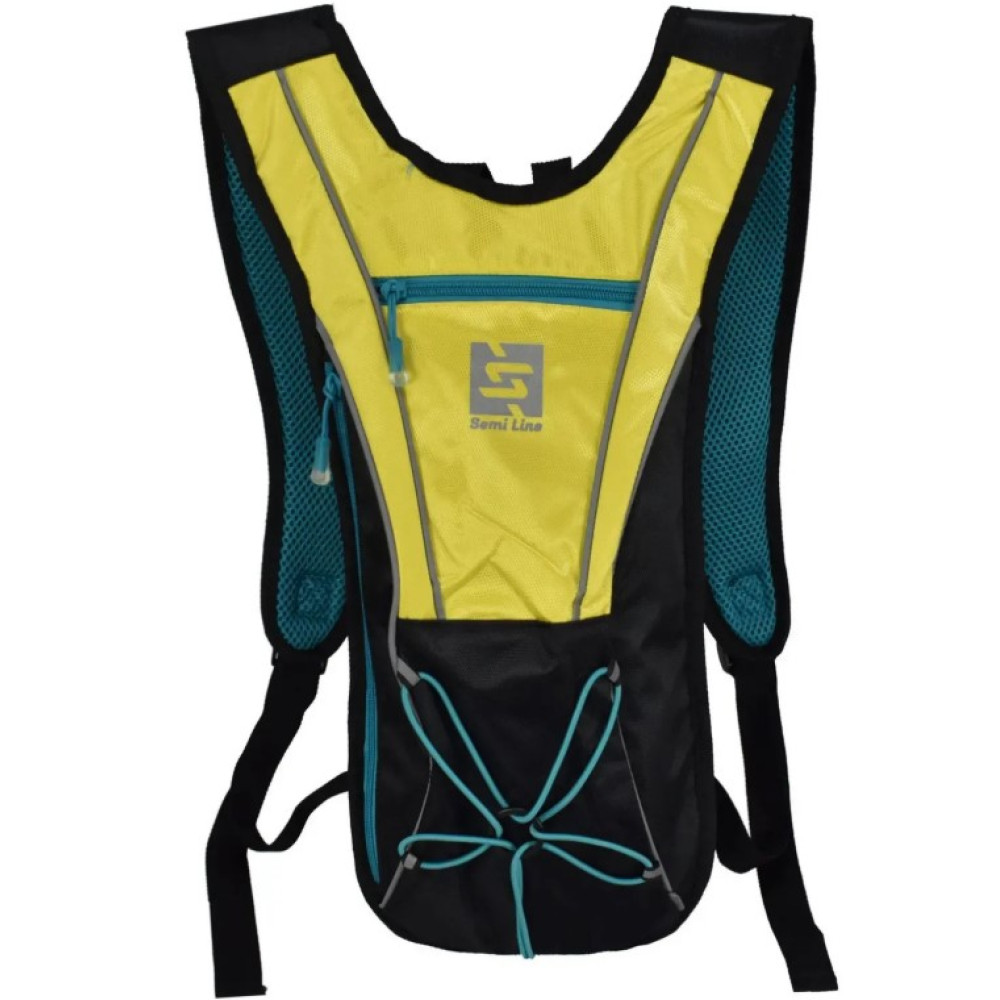 Рюкзак спортивний Semi Line 9 Black/Yellow (3294) (DAS303088)