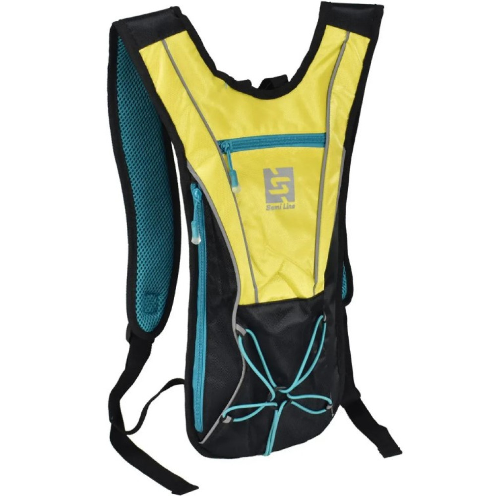 Рюкзак спортивний Semi Line 9 Black/Yellow (3294) (DAS303088)
