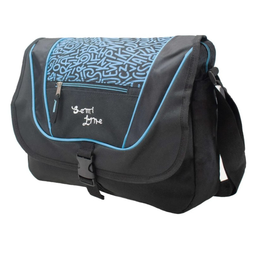 Сумка через плече Semi Line 9 Black/Blue (7156) (DAS303090)