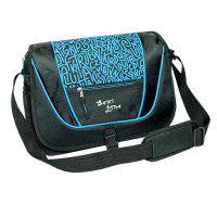 Сумка через плече Semi Line 9 Black/Blue (7156) (DAS303090)