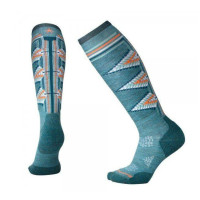 Шкарпетки жіночі Smartwool Wm's PhD Ski Light Pattern Mediterranean Green S