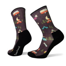 Термошкарпетки жіночі Smartwool Wm’s Hike Light Summer Nights Print Crew Bordeaux S