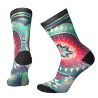 Шкарпетки жіночі Smartwool Wm`s Morningside Print Crew Glacial Blue M