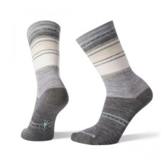 Шкарпетки жіночі Smartwool Wm's Sulawesi Stripe Crew Light Gray M