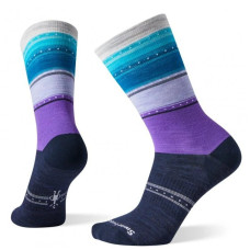 Шкарпетки жіночі Smartwool Wm's Sulawesi Stripe Crew Deep Navy M