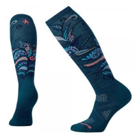 Шкарпетки жіночі Smartwool Wm's PhD Ski Medium Pattern Deep Sea Coral M