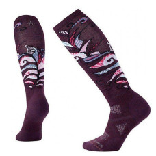 Шкарпетки жіночі Smartwool Wm's PhD Ski Medium Pattern Bordeaux M