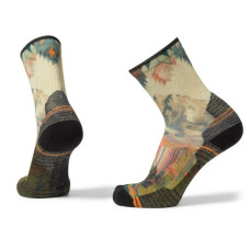 Термоноски женские Smartwool Women's Performance Hike Light Cushion Mountain Print Crew Natural S