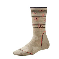 Шкарпетки жіночі Smartwool Wm's PhD Outdoor Ultra Light Pattern Crew Oatmeal S