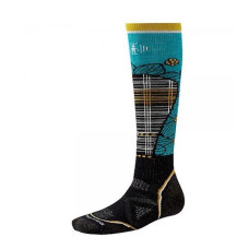 Шкарпетки жіночі Smartwool Wm's PhD Ski Medium Pattern Black/Capri S