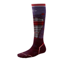 Носки женские Smartwool Wm's PhD Ski Medium Pattern Aubergine L