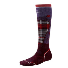 Шкарпетки жіночі Smartwool Wm's PhD Ski Medium Pattern Aubergine L