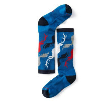 Шкарпетки дитячі Smartwool Kids' Wintersport Camo Bright Blue L
